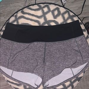 Grey Lululemon Speed Up Short 2.5”